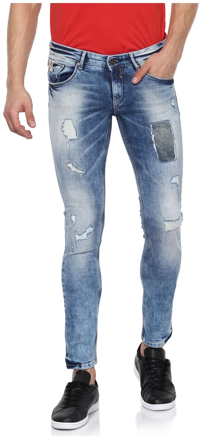 

Spykar Men Blue Skinny Fit Jeans