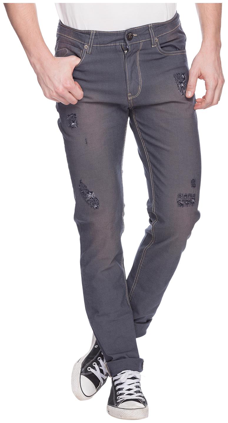 

Spykar Men Black Solid Slim fit Wrinkle free Regular trousers