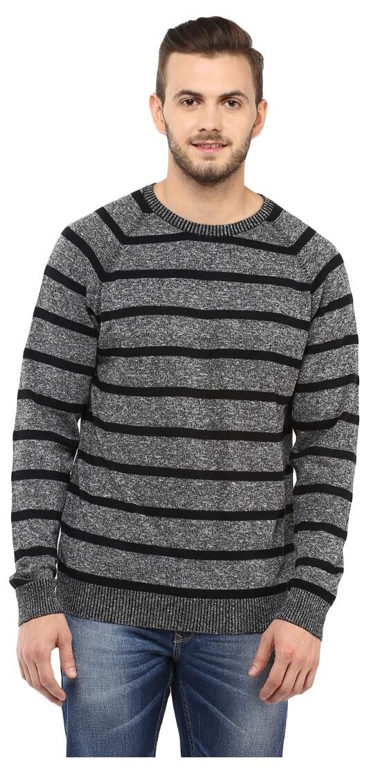 

Spykar Men Grey Slim fit Cotton Round neck T-Shirt - Pack Of 1