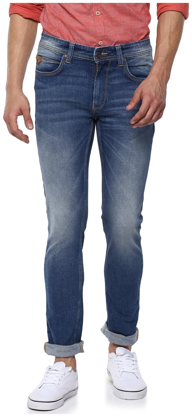 

Spykar Men Blue Tapered Fit Jeans