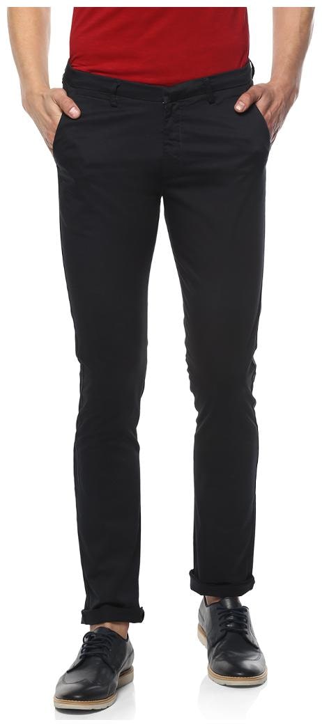 

Spykar Men Blue Solid Slim fit Chinos
