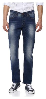 

Spykar Men Blue Tapered Fit Jeans