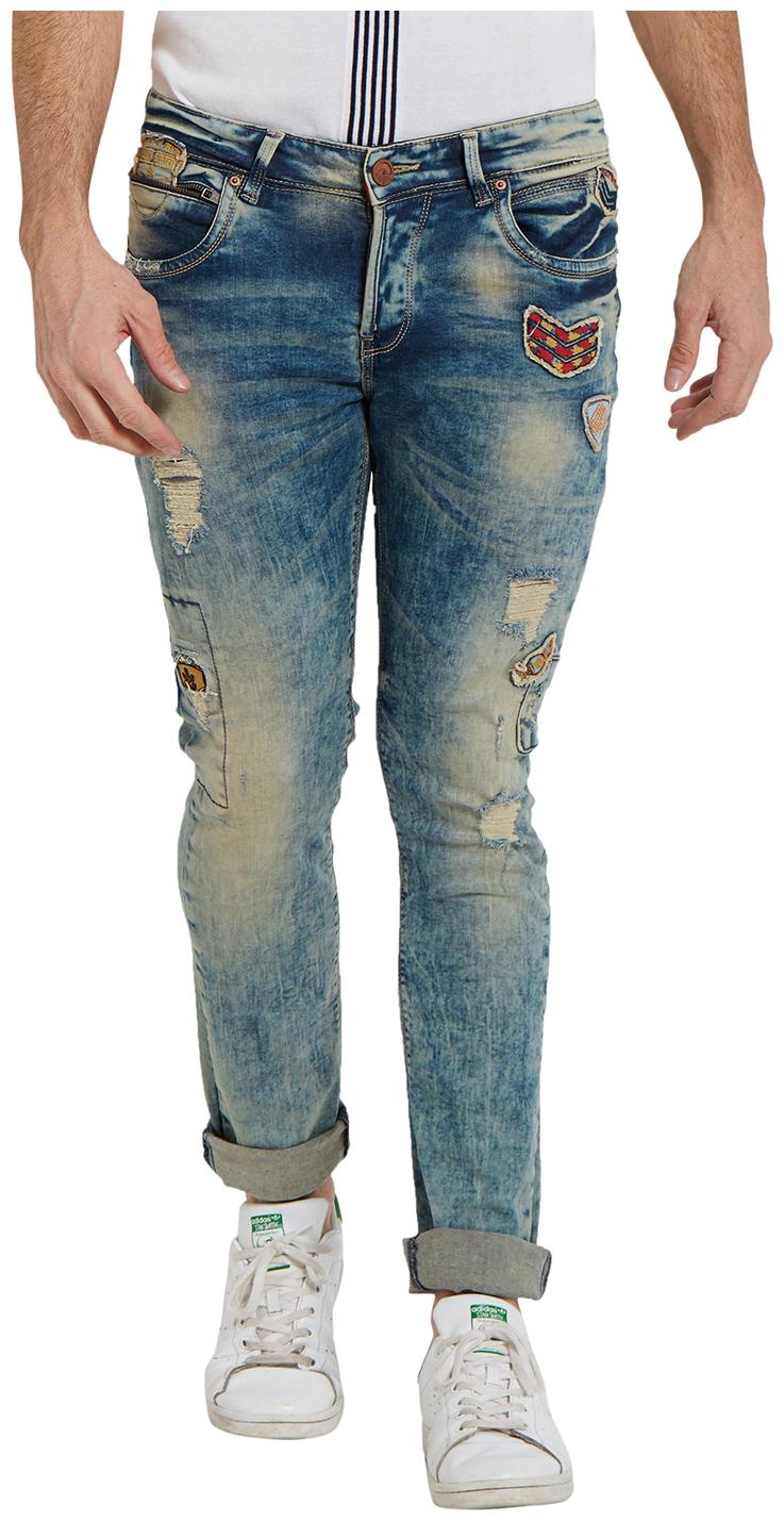 

Spykar Men Blue Super Skinny Fit Jeans