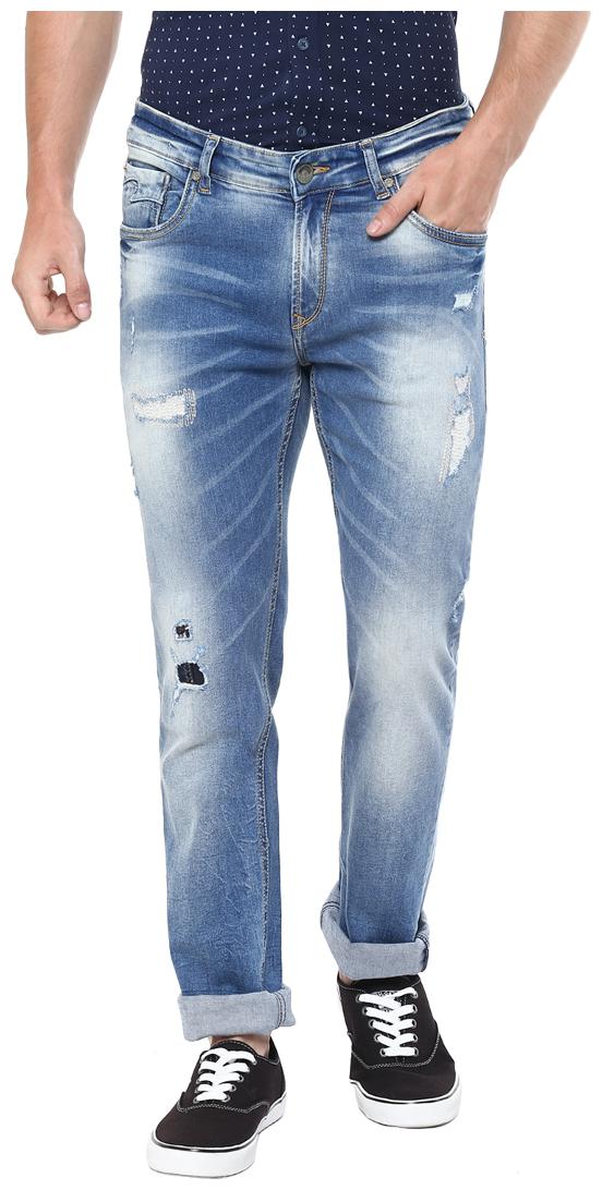 

Spykar Men Blue Regular Fit Jeans