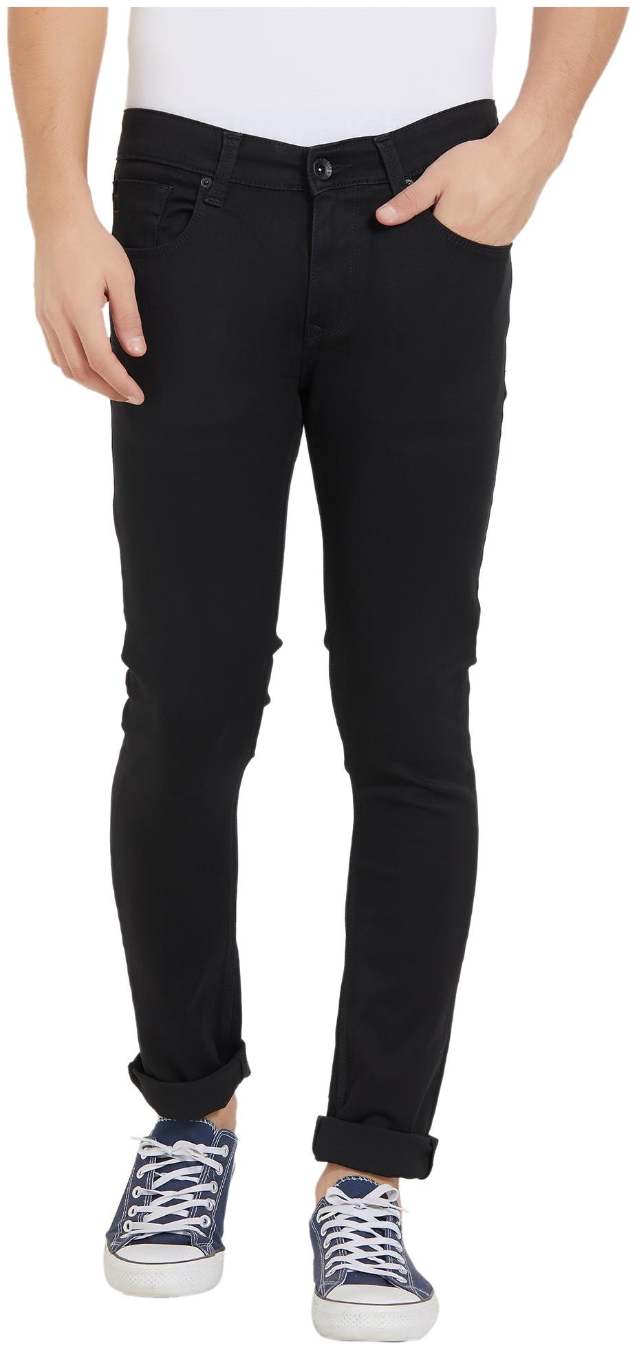 

Spykar Men Black Skinny Fit Jeans