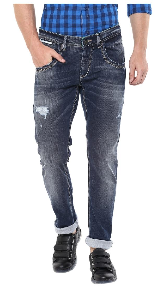 

Spykar Men Blue Skinny Fit Jeans