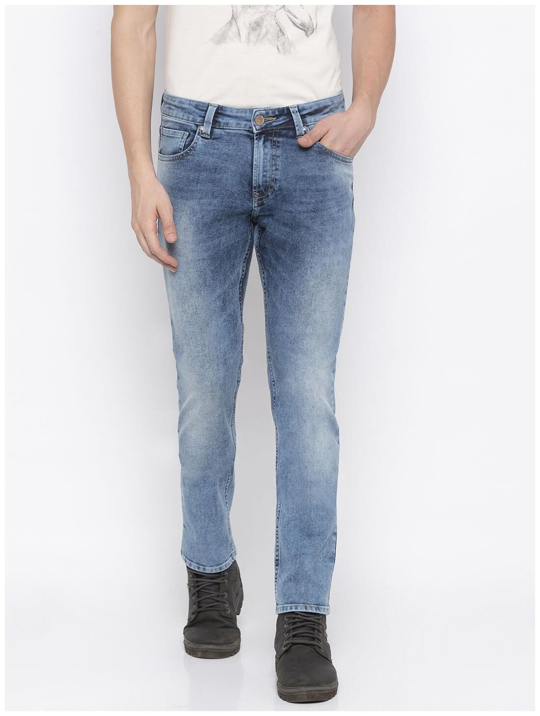 

Spykar Men Blue Slim Fit Jeans