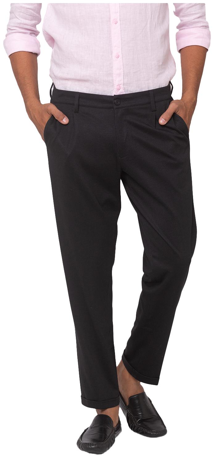 

Spykar Men Black Solid Slim fit Chinos