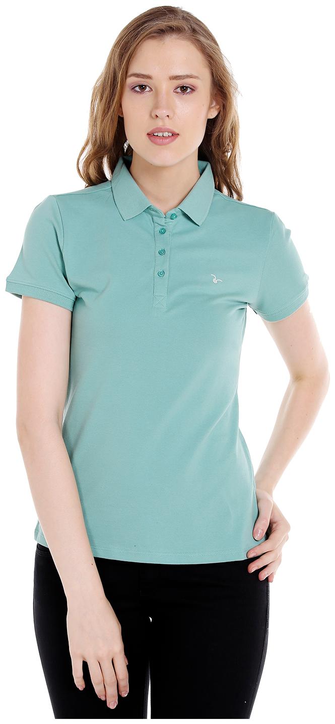 

Spykar Womens Cotton Green Regular Fit Tshirts