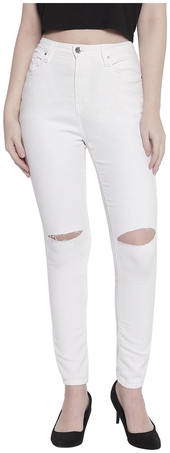 

Spykar Women White Skinny fit Jeans