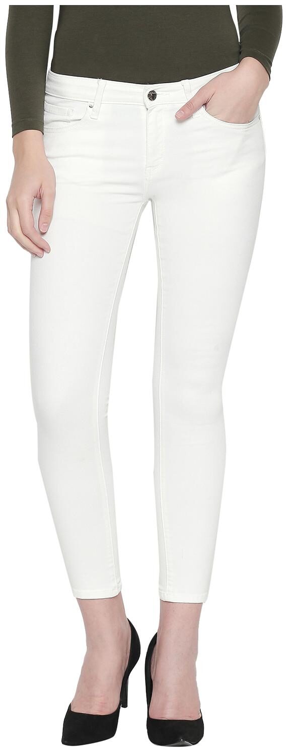 

Spykar Women White Skinny fit Jeans