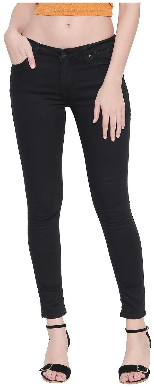 

Spykar Women Black Skinny fit Jeans