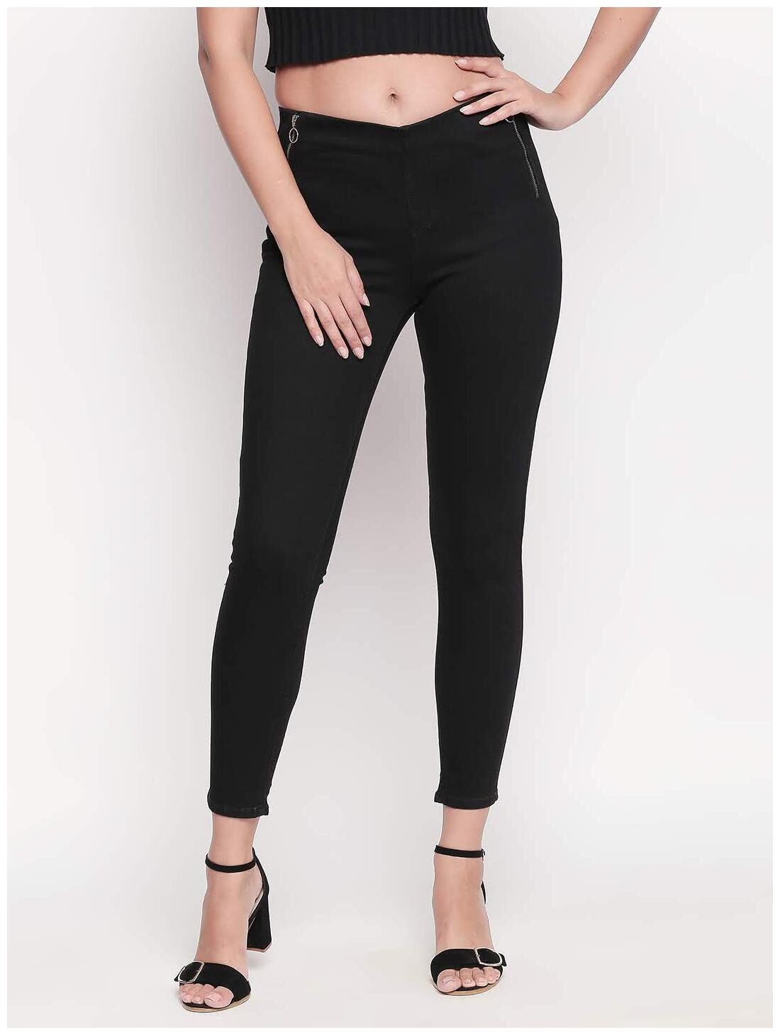 

Spykar Women Black Skinny fit Jegging
