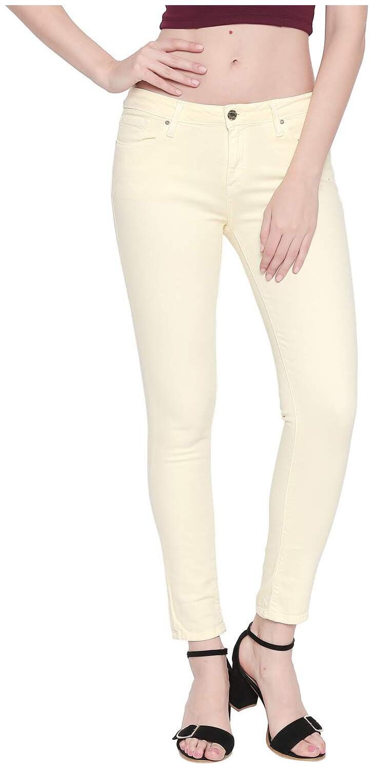 

Spykar Women Cream Skinny fit Jeans