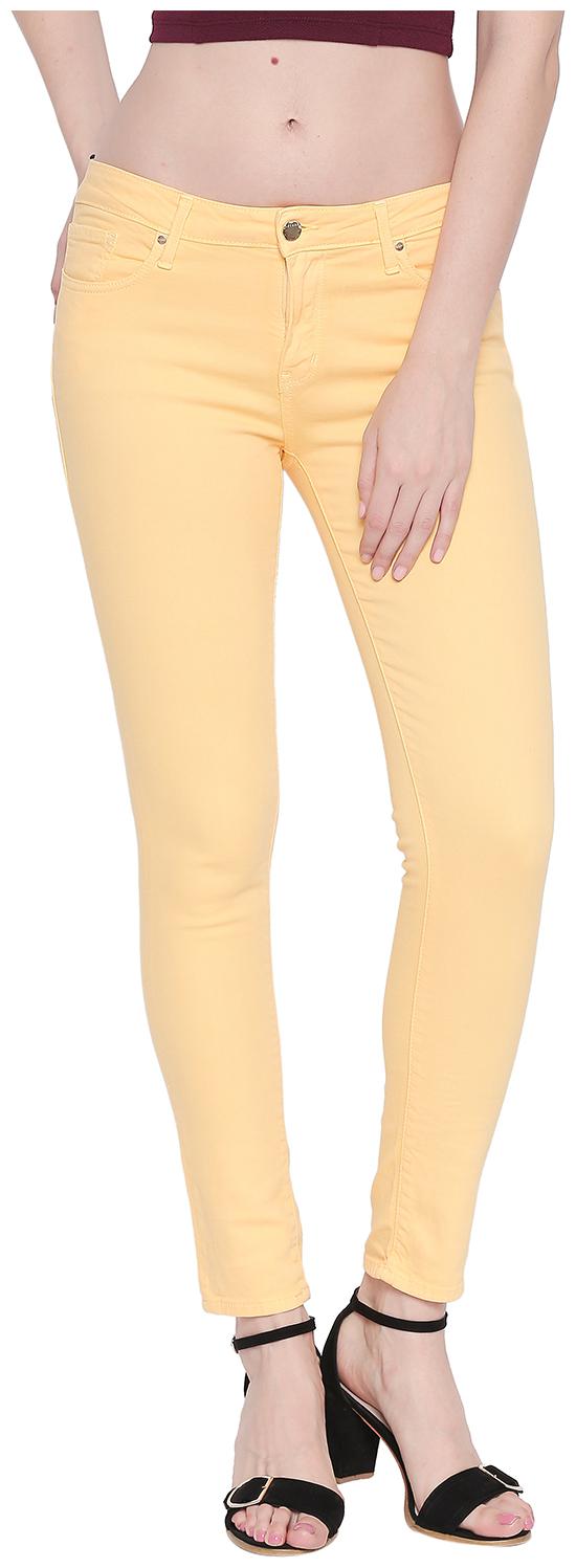 

Spykar Women Yellow Skinny fit Jeans