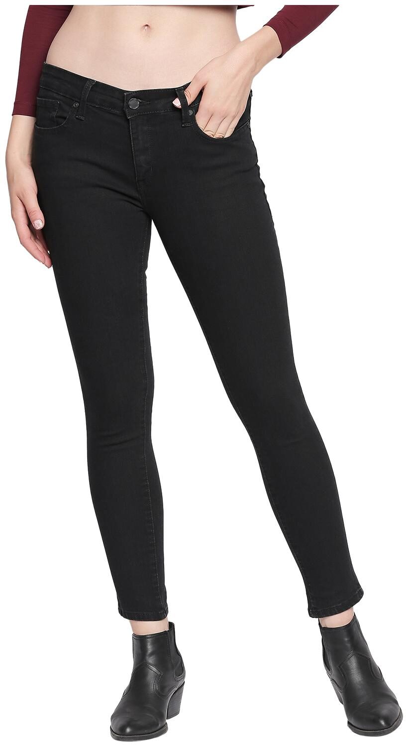 

Spykar Women Black Skinny fit Jeans