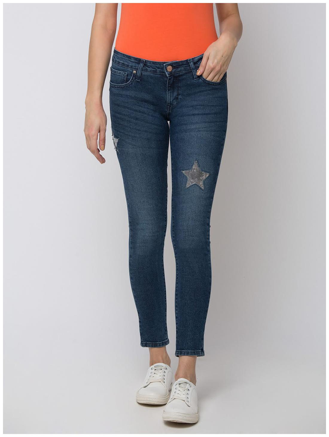 

Spykar Women Blue Slim fit Jeans