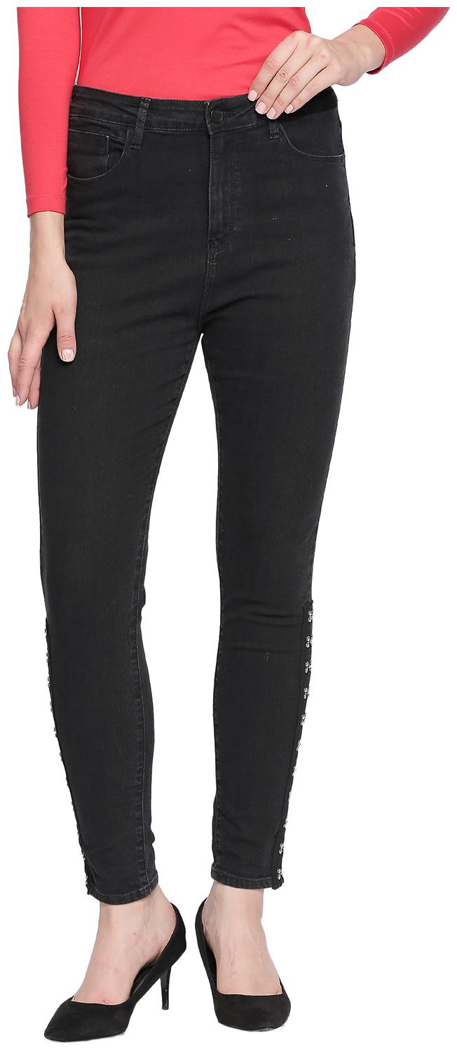 

Spykar Women Black Skinny fit Jeans