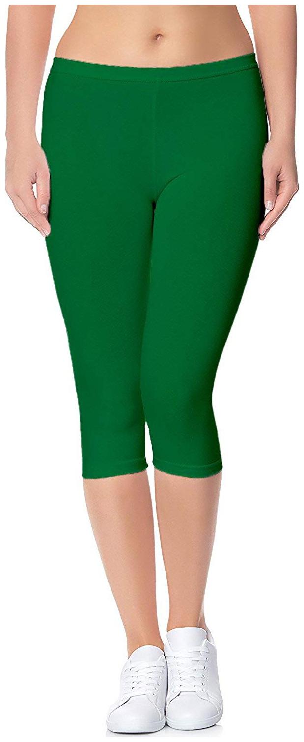 

sri belha fashions Women Three-fourth Solid Leggings