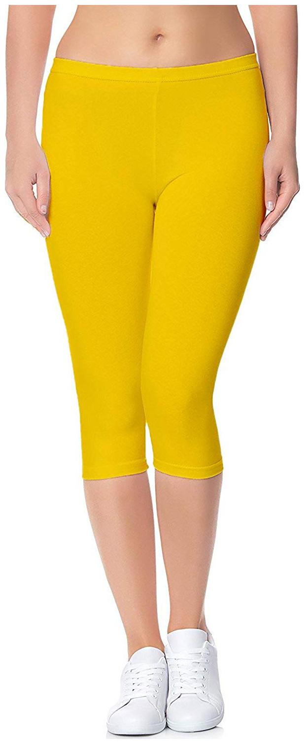 

sri belha fashions Women Three-fourth Solid Leggings