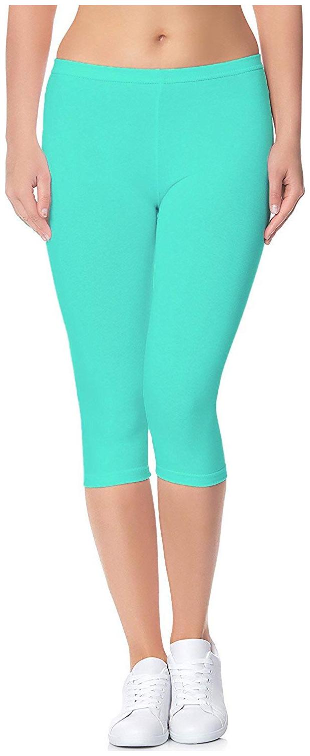 

sri belha fashions Women Three-fourth Solid Leggings