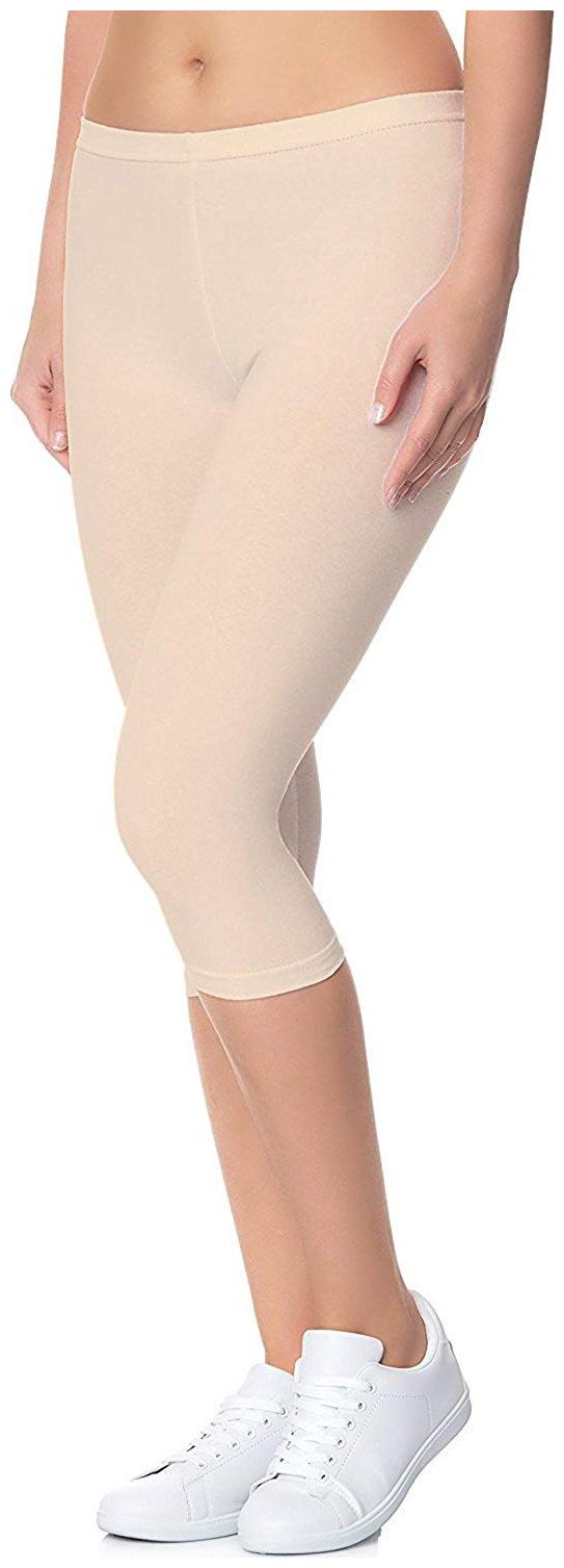 

sri belha fashions Women Three-fourth Solid Leggings