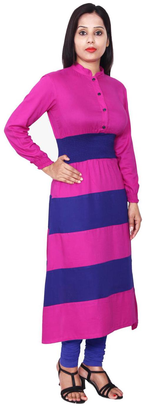 

Sritika Women Multi Solid Anarkali Kurti