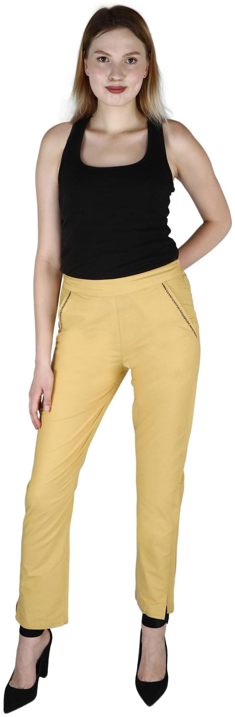 

Sritika Beige Cotton Women s Trouser