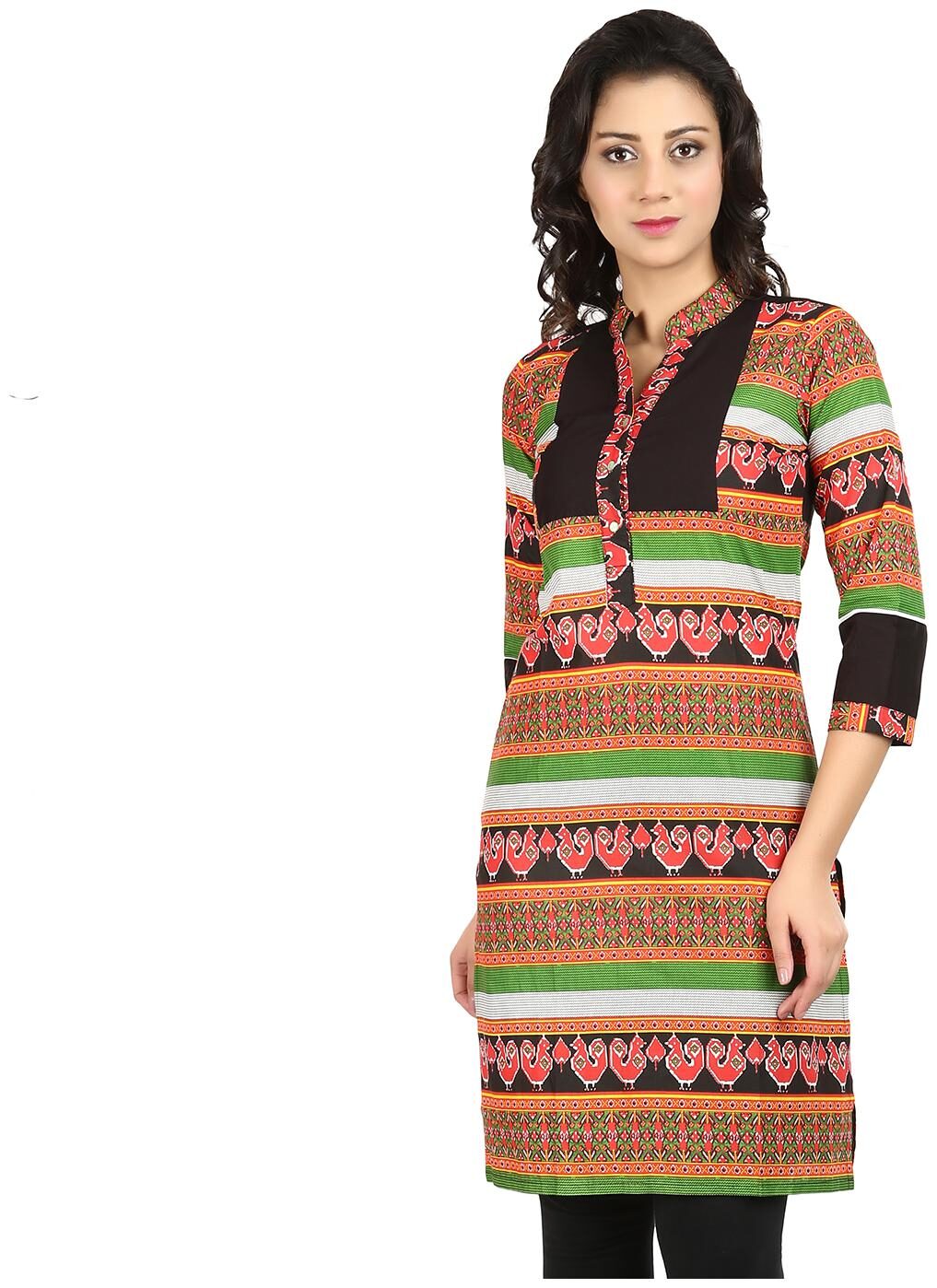 

Sritika Women Multi Printed Straight Kurti