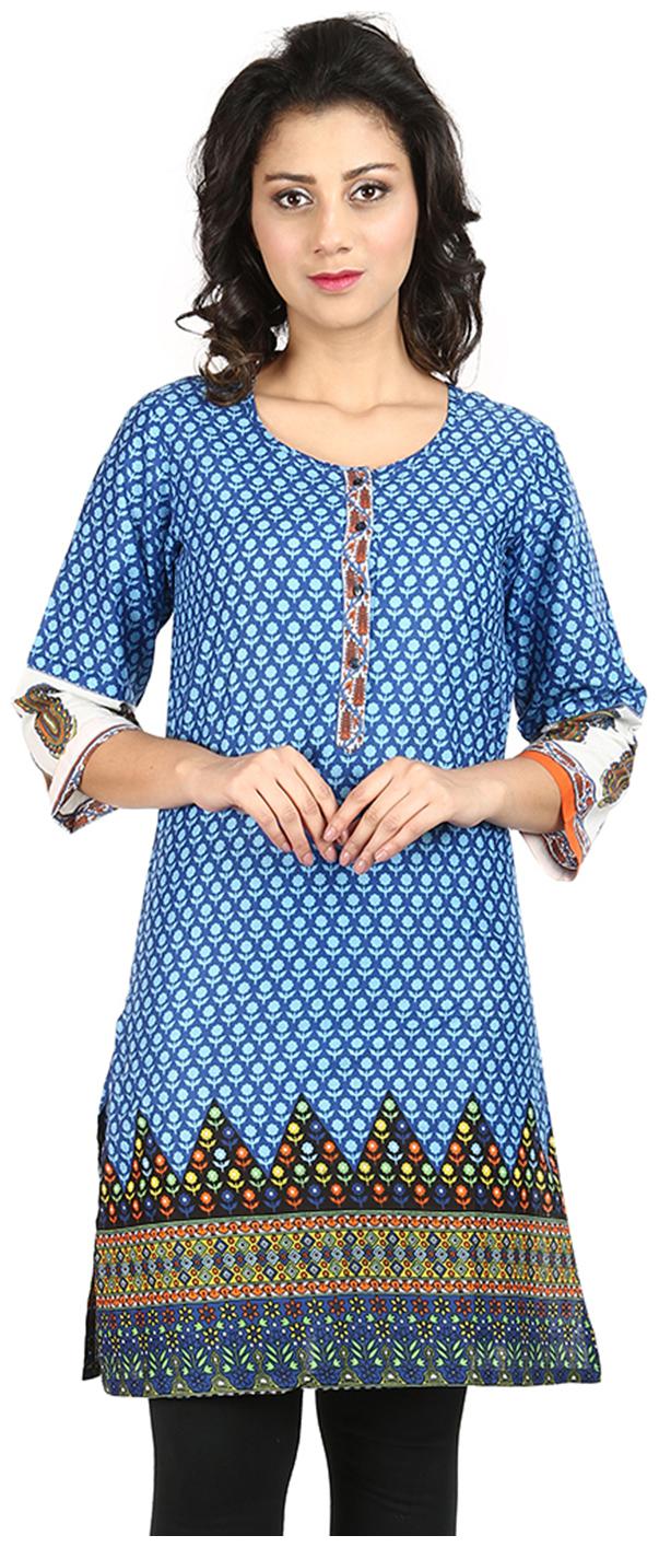 

Sritika Women Multi Printed Straight Kurti