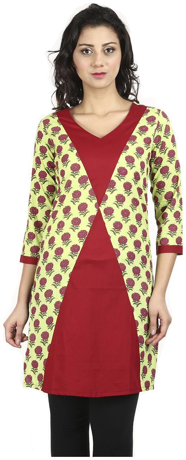 

Sritika Women Multi Printed Straight Kurti
