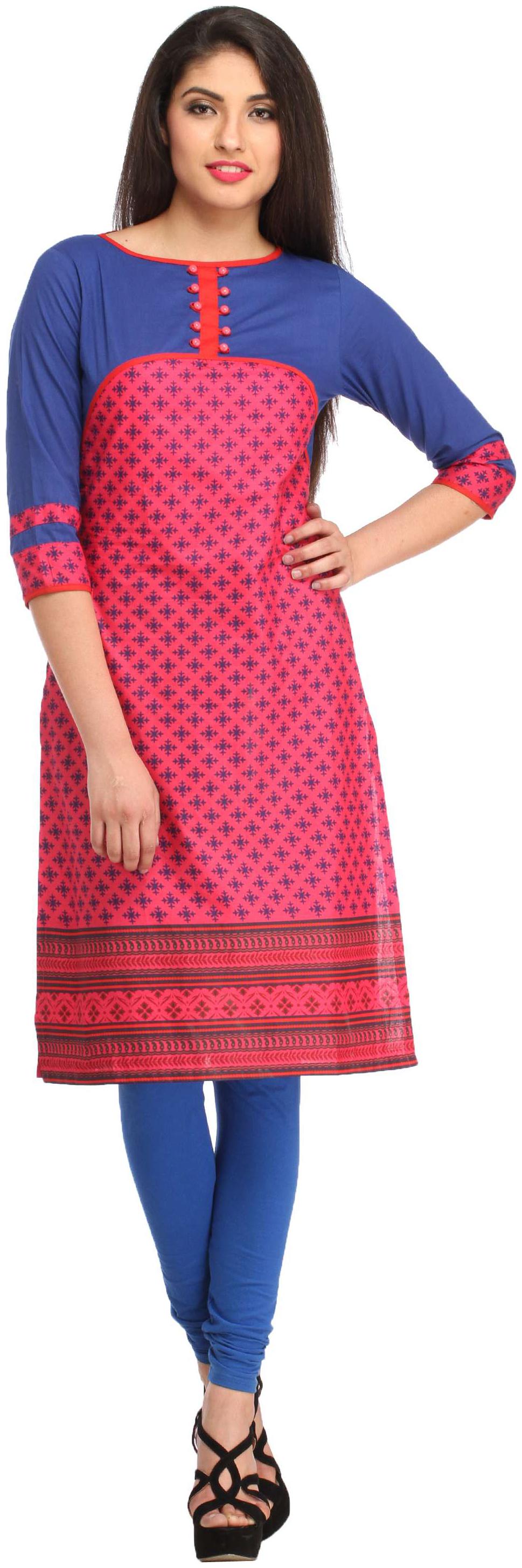 

Sritika Women Multi Printed Straight Kurta