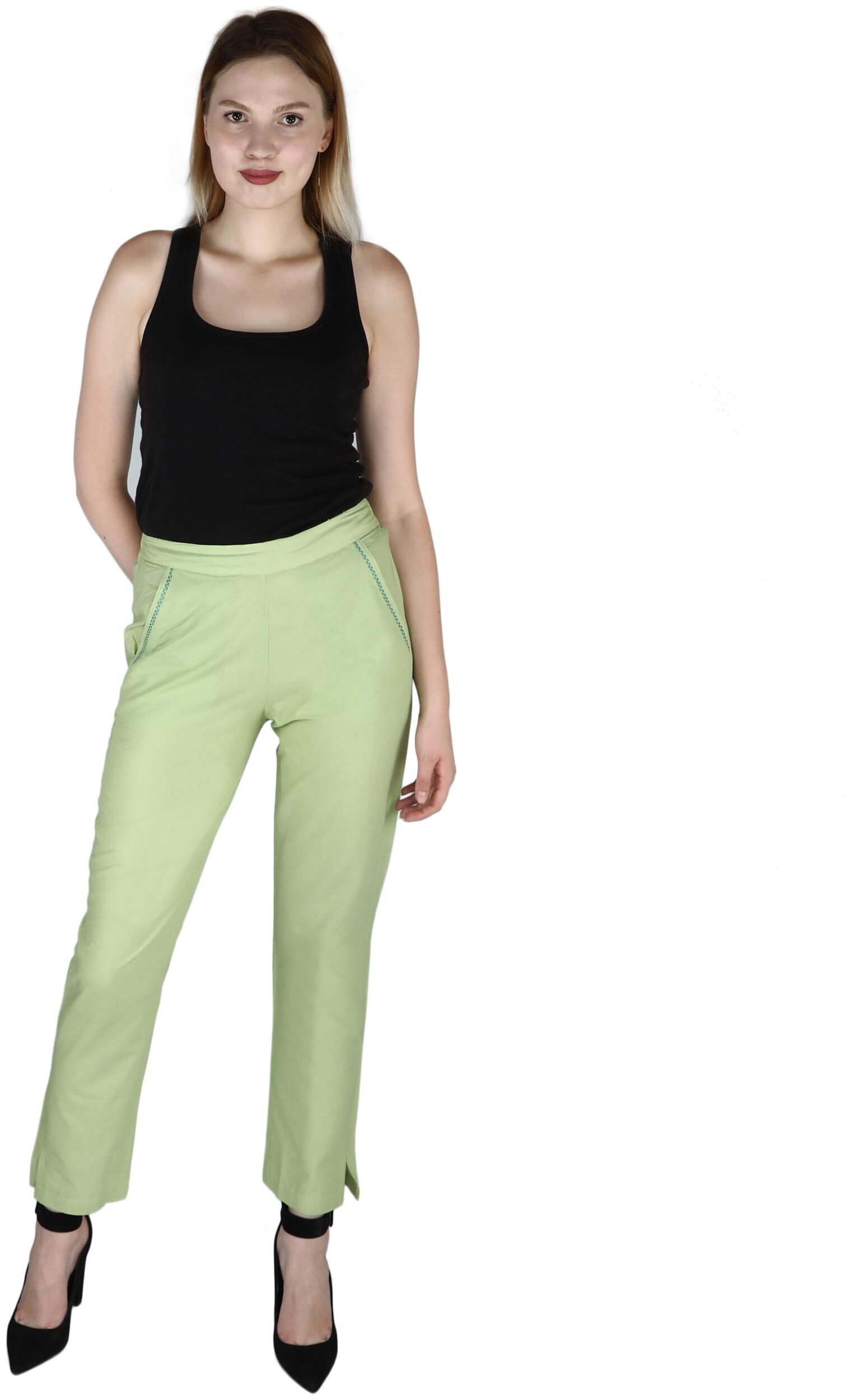 

Sritika Green Cotton Women s Trouser