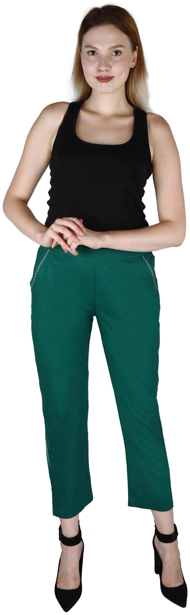 

Sritika Green Cotton Women s Trouser