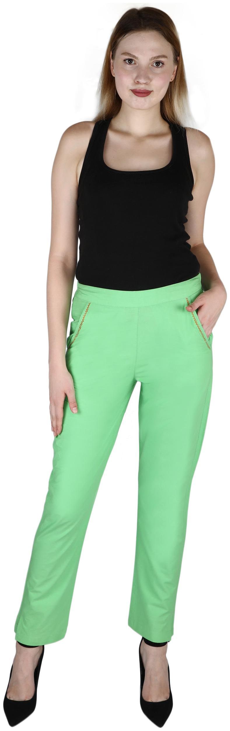 

Sritika Green Cotton Women s Trouser