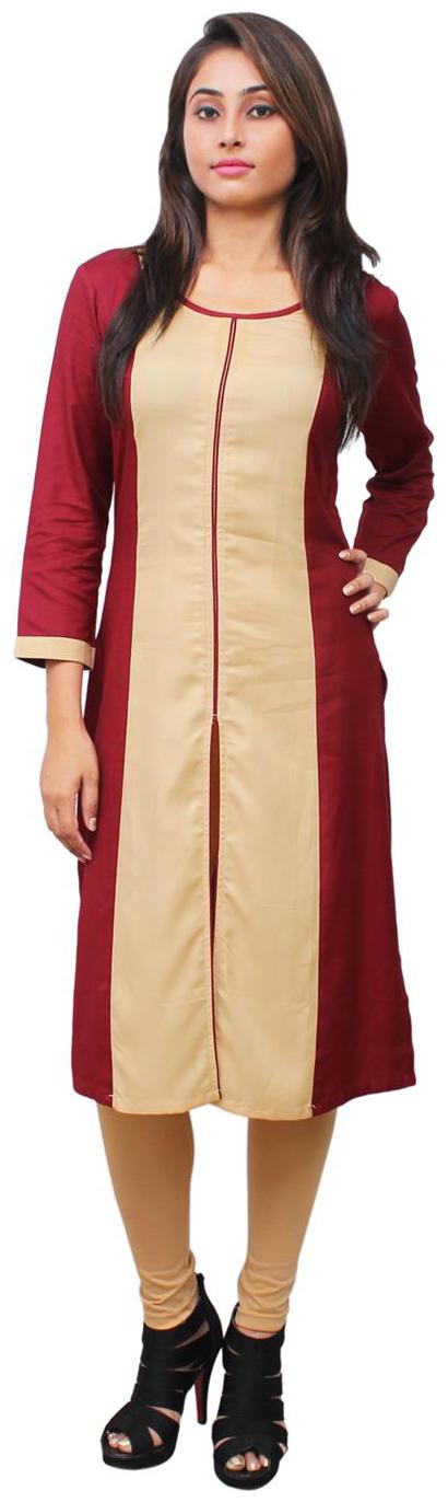 

Sritika Women Multi Colorblocked Straight Kurta