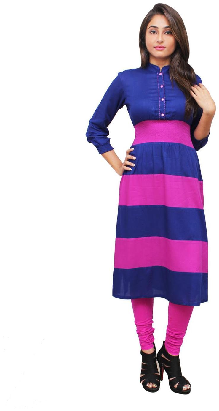 

Sritika Women Multi Striped Straight Kurta