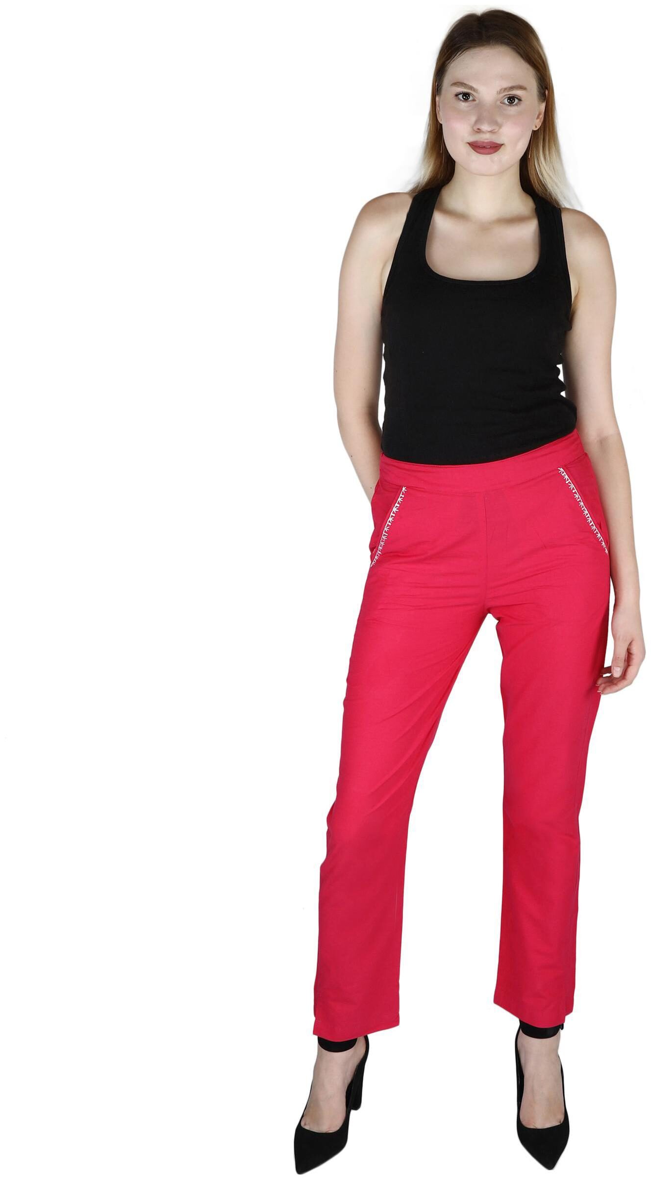 

Sritika Magenta Cotton Women s Trouser