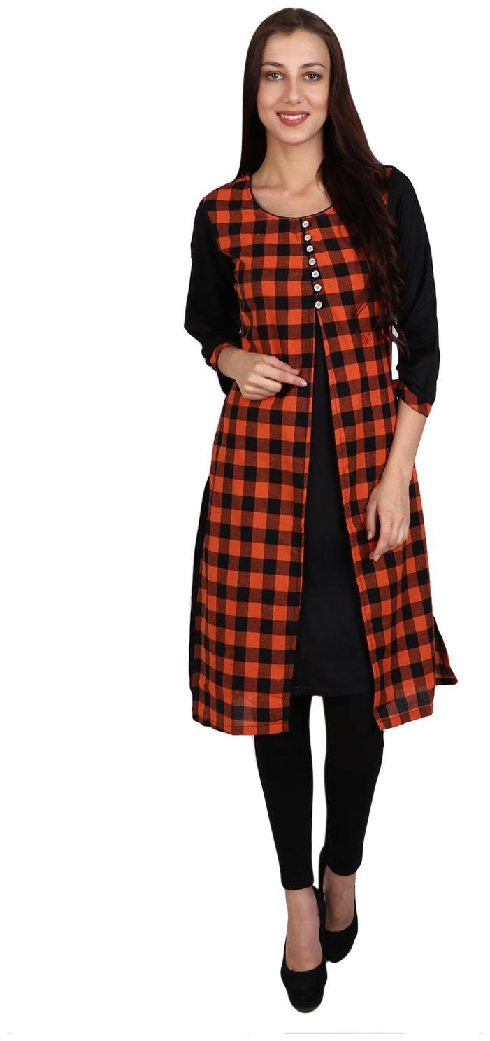 

Sritika Women Multi Printed Layered Kurta