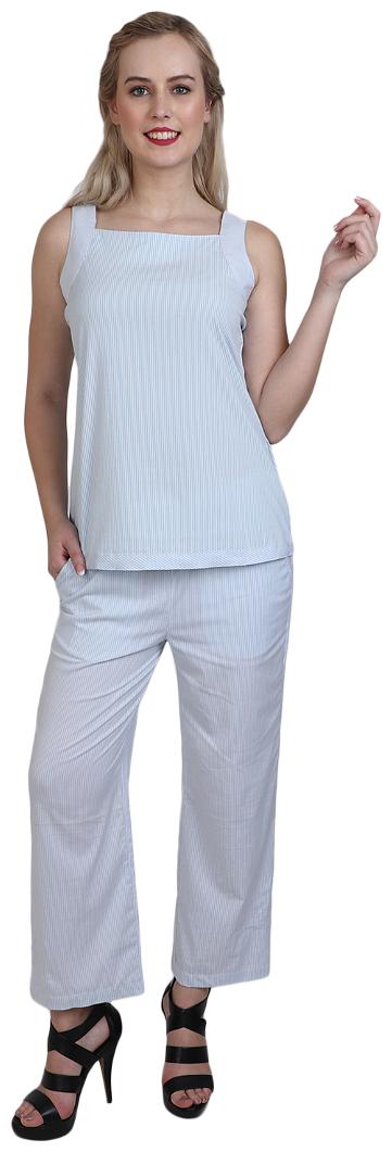 

Sritika Printed Jumpsuit - White