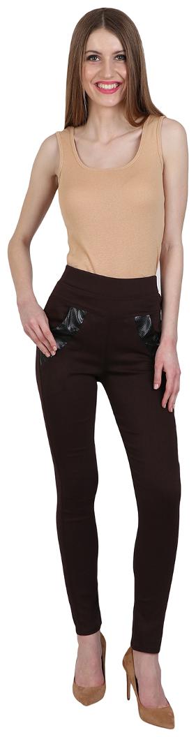 

Sritika Women Brown Straight fit Jegging