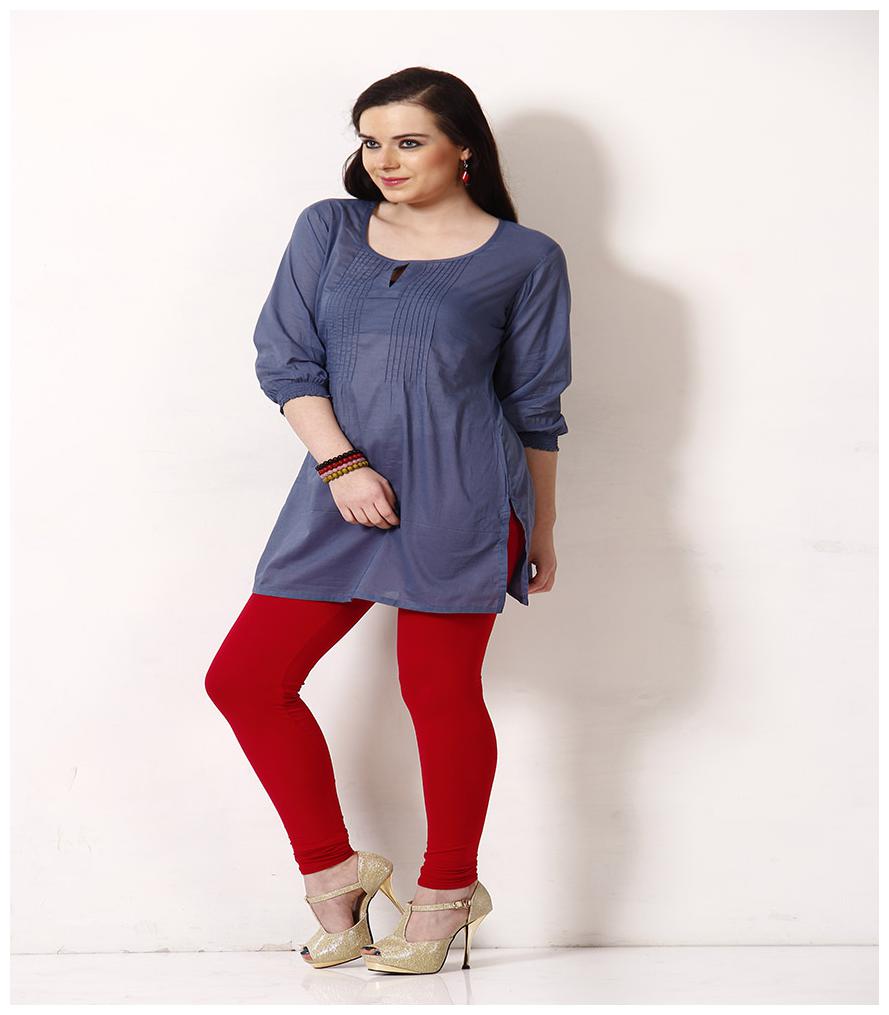 

Sritika Women Grey Solid Straight Kurta