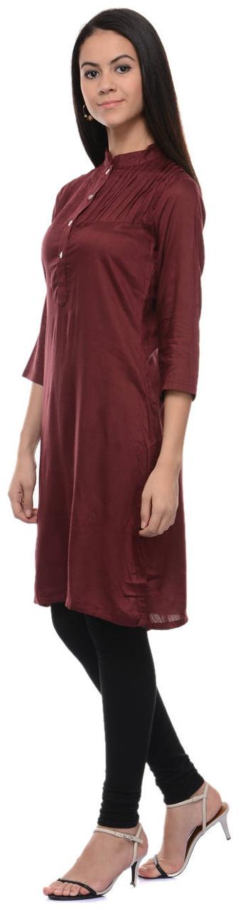 

Sritika Solid Long Kurtis