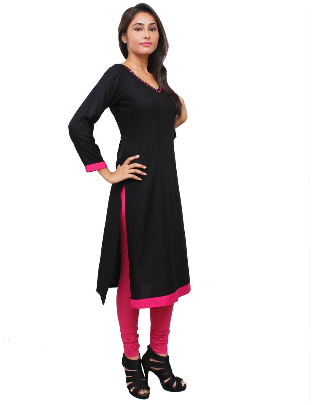 

Sritika Solid Kurtis