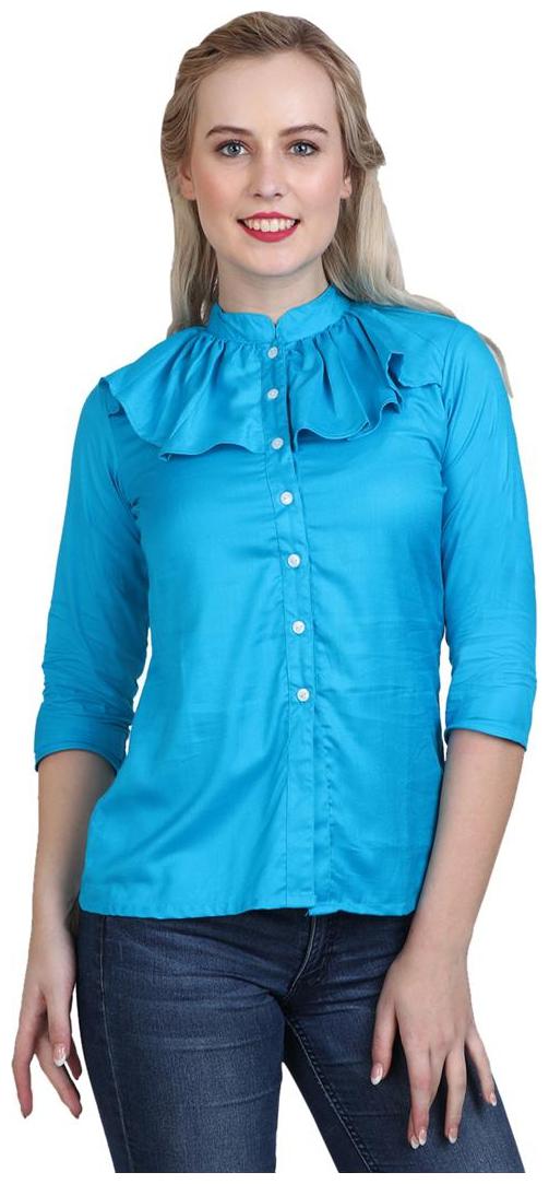 

Sritika Solid Rayon Shirts