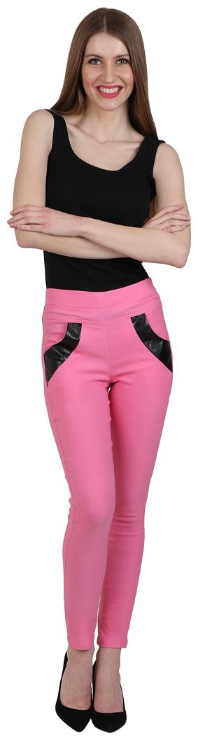 

Sritika Women Pink Straight fit Jegging