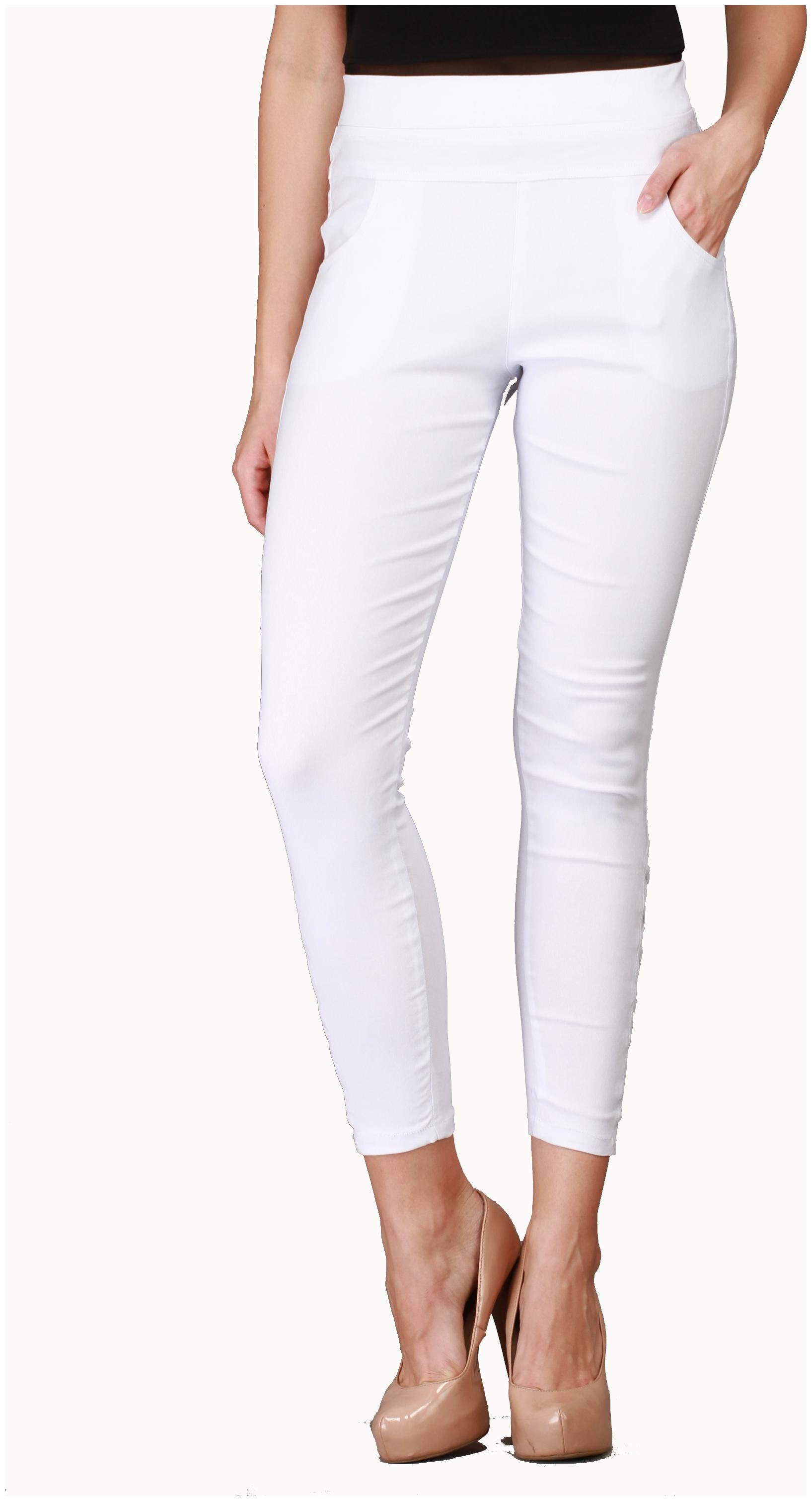 

Sritika Women White Straight fit Jeans