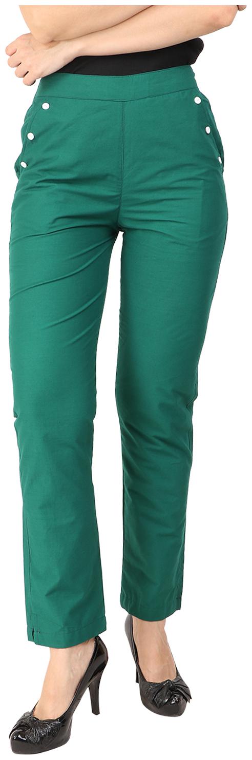 

Sritika Women Green Straight fit Regular trousers