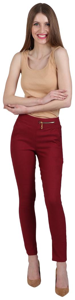 

Sritika Women Red Straight fit Jegging