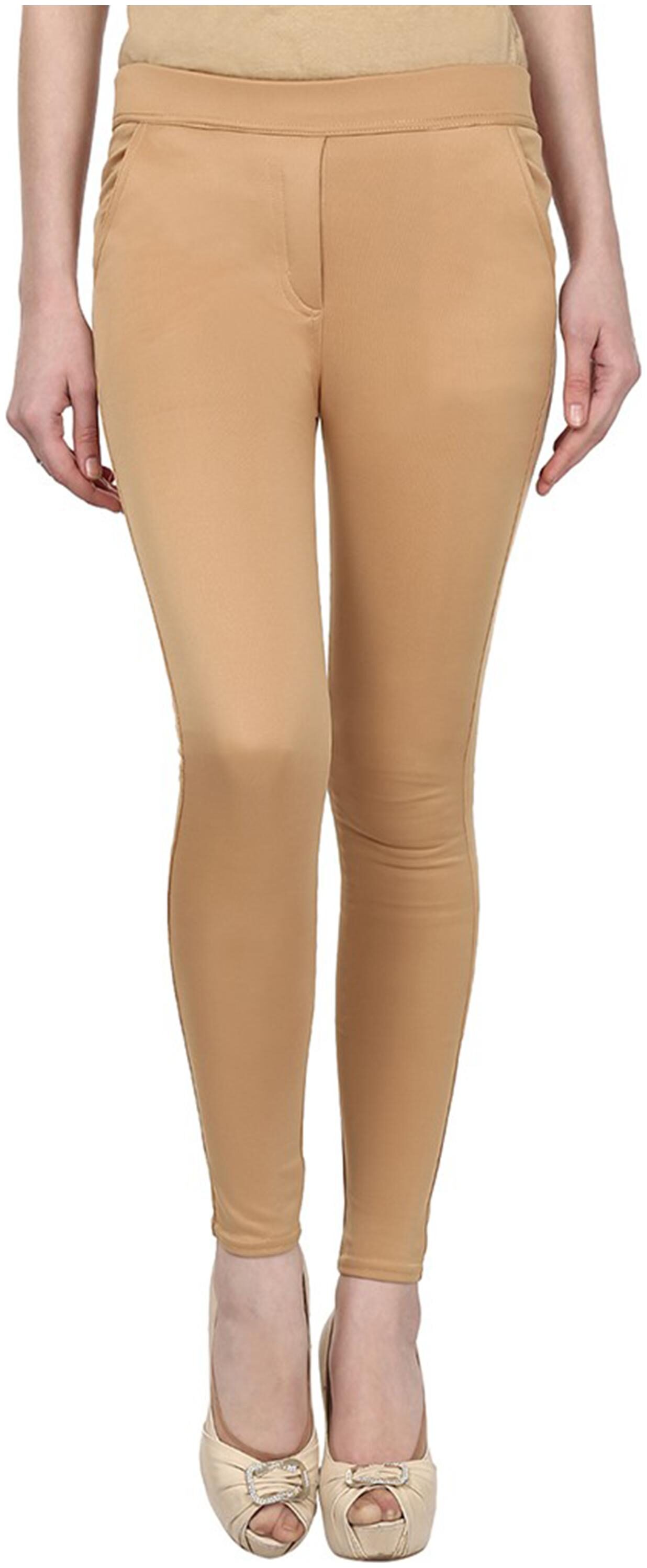 

Sritika Women Beige Straight fit Jeans